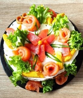 Мясные и рыбные торты на заказ  Армавир