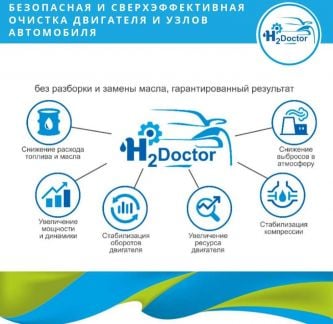Водородная очистка двигателя (раскоксовка)  Армавир