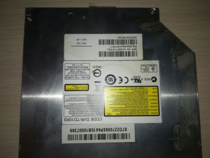 DVD-RW для ноутбука SATA DVR-TD10RS  Армавир