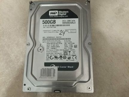 Жесткий диск WD black 500gb  Армавир