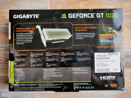 Gigabyte nVidia GeForce GT 1030, 2Гб, Low Profile  Армавир