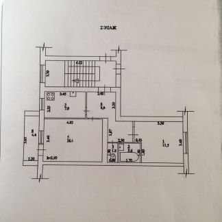 Продаю 2х комнатную квартиру, 49 м кв., 2/5 эт.  Армавир